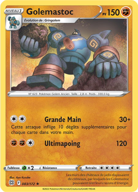 Golemastoc 083/172