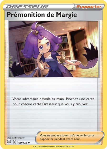Prémonition de Margie 129/172