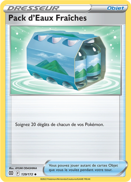 Pack d'Eaux Fraîches 139/172
