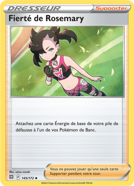Fierté de Rosemary 145/172