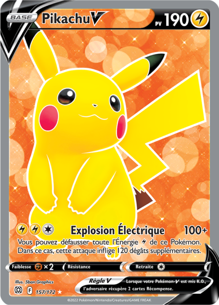 Pikachu 157/172
