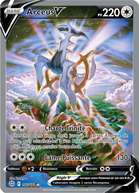 Arceus 166/172