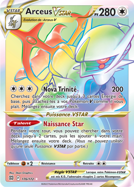 Arceus 176/172