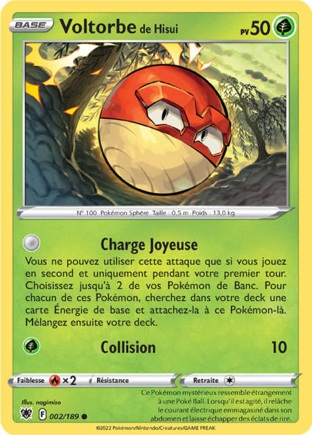 Voltorbe de Hisui 002/189