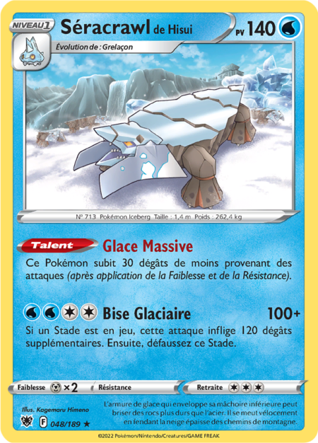 Séracrawl de Hisui 048/189