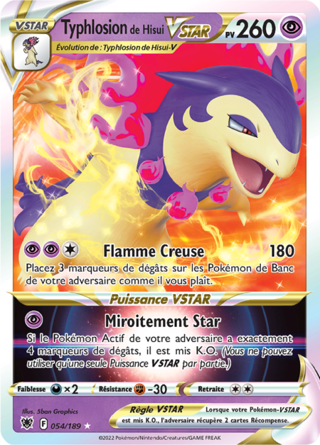 Typhlosion de Hisui 054/189