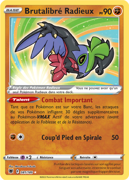 Brutalibré Radieux 081/189
