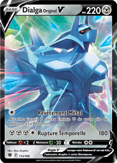 Dialga Originel 113/189