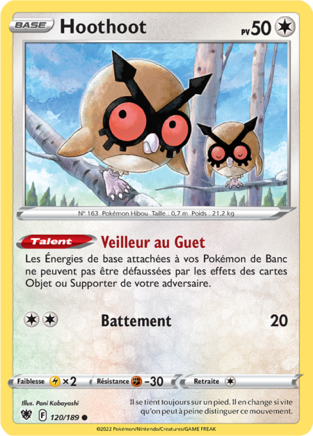 Hoothoot 120/189