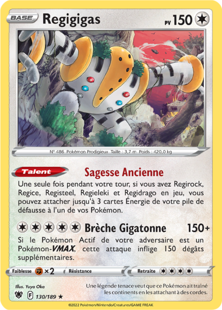 Regigigas 130/189