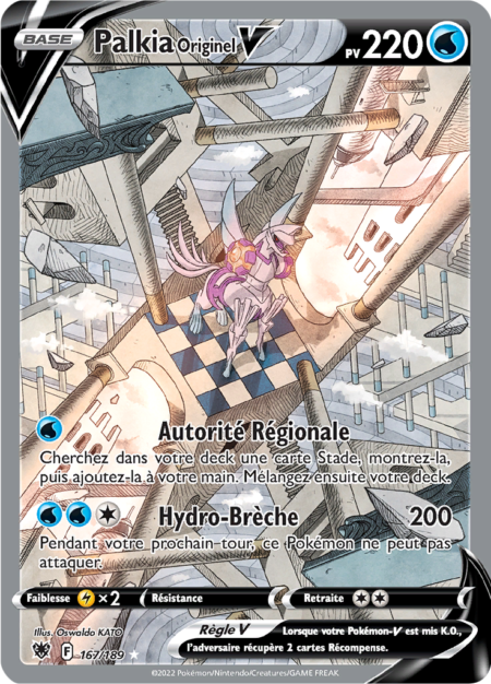 Palkia Originel 167/189