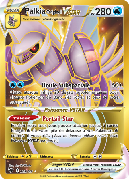 Palkia Originel 208/189