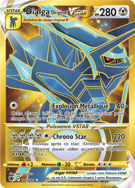 Dialga Originel 210/189