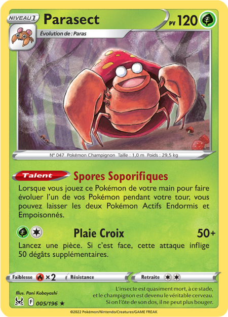 Parasect 005/196