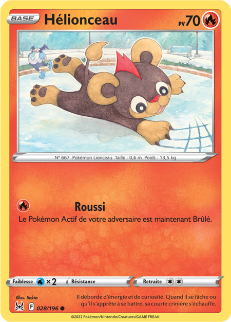 Hélionceau 028/196