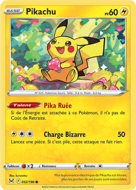 Pikachu 052/196