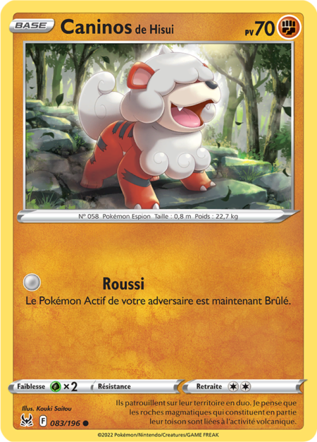 Caninos de Hisui 083/196