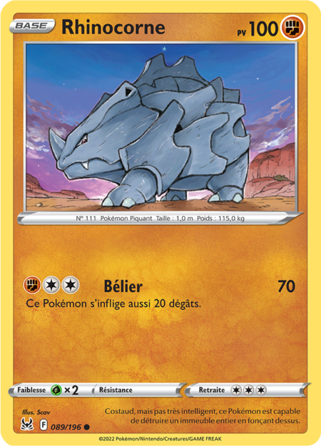 Rhinocorne 089/196