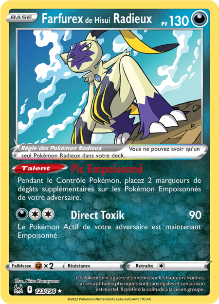 Farfurex de Hisui Radieux 123/196