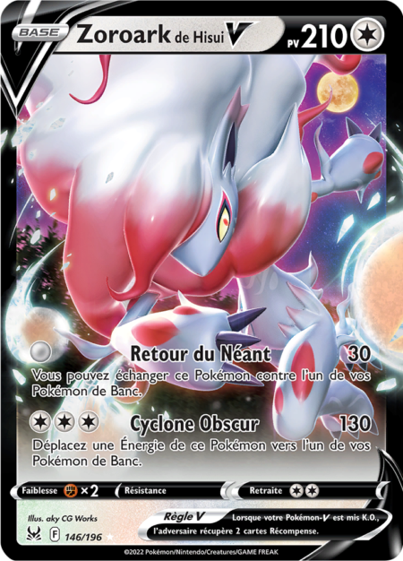 Zoroark de Hisui 146/196