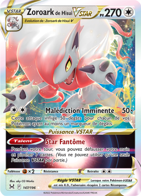 Zoroark de Hisui 147/196