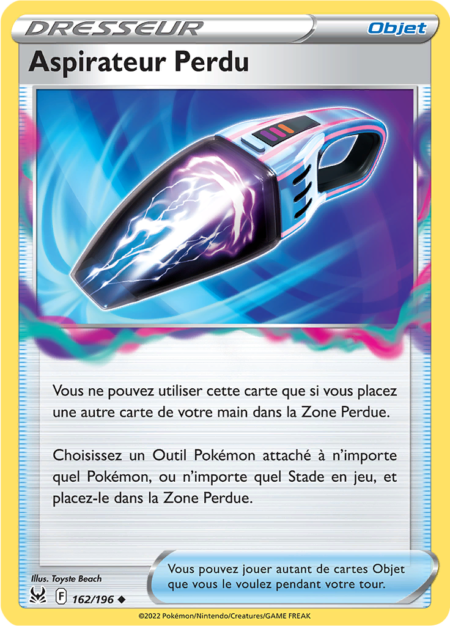 Aspirateur Perdu 162/196
