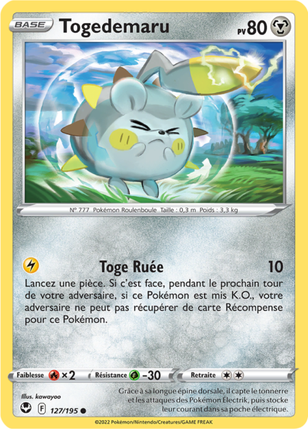 Togedemaru 127/195