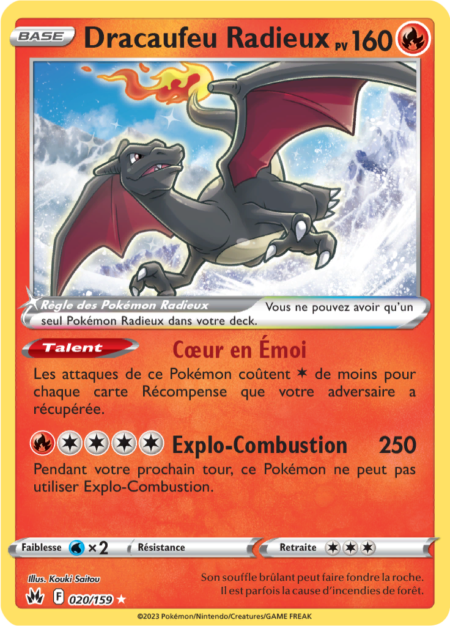 Dracaufeu Radieux 020/159