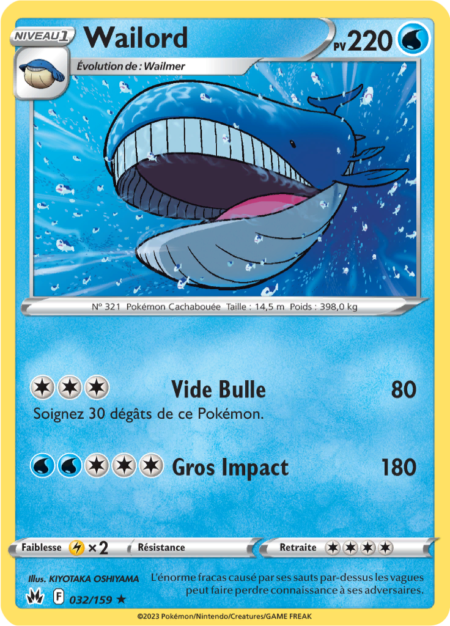 Wailord 032/159