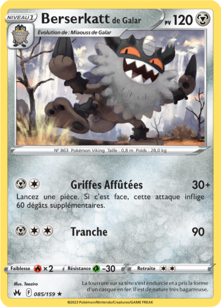 Berserkatt de Galar 085/159
