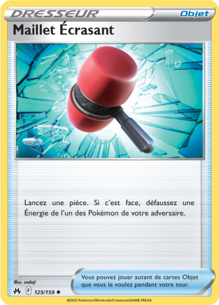 Maillet Écrasant 125/159