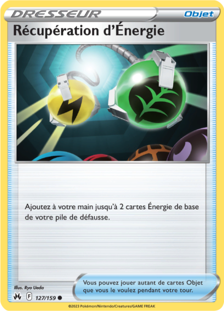 Récupération d'Énergie 127/159