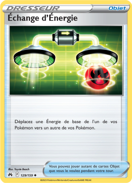 Échange d'Énergie 129/159