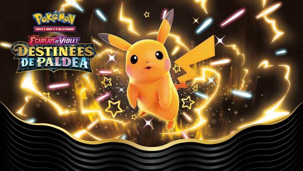 EV4.5 Destinées de Paldea, la nouvelle série complémentaire de cartes Pokémon !