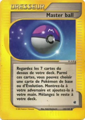Master ball 143/165