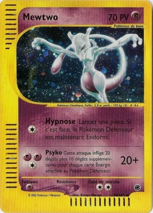 Mewtwo 20/165 (Holographique)