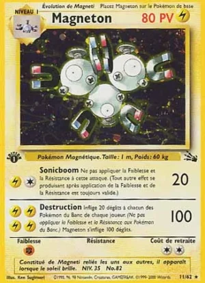 Magneton 11/62 (Holographique - Édition 1)