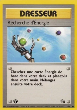 Recherche d'Énergie 59/62 (Édition 1)