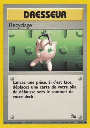 Recyclage 61/62