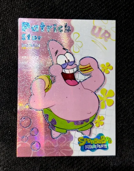 carte ultra rare UR n°05 provenant du TCG Bob L'Éponge Premium (série 1)
