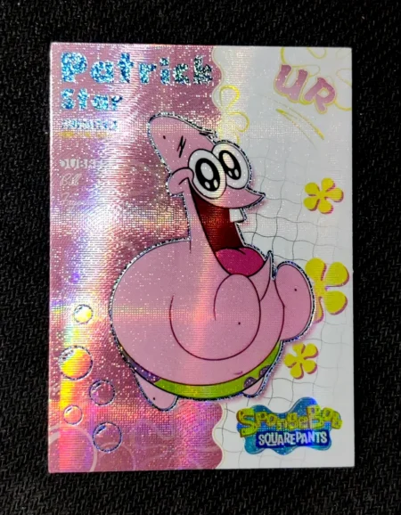 carte ultra rare UR n°06 provenant du TCG Bob L'Éponge Premium (série 1)