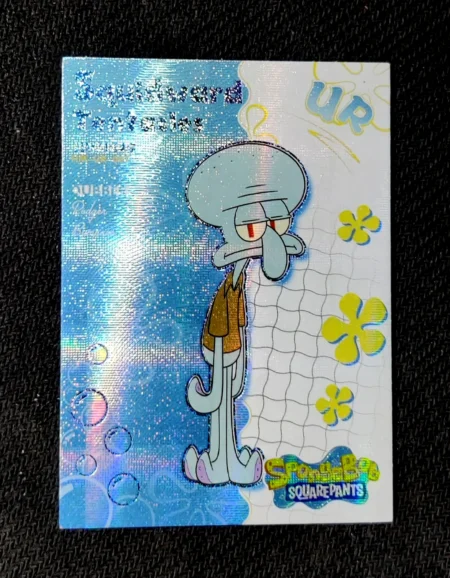 carte ultra rare UR n°07 provenant du TCG Bob L'Éponge Premium (série 1)