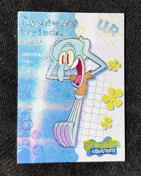 carte ultra rare UR n°08 provenant du TCG Bob L'Éponge Premium (série 1)