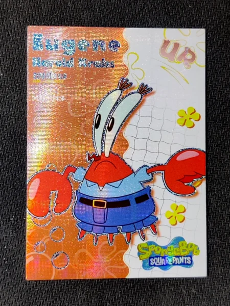 carte ultra rare UR n°10 provenant du TCG Bob L'Éponge Premium (série 1)