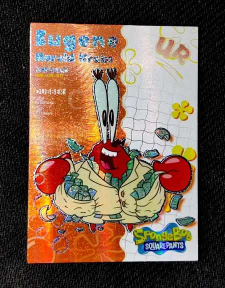carte ultra rare UR n°11 provenant du TCG Bob L'Éponge Premium (série 1)