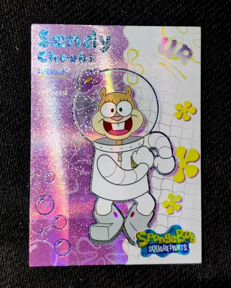 carte ultra rare UR n°13 provenant du TCG Bob L'Éponge Premium (série 1)