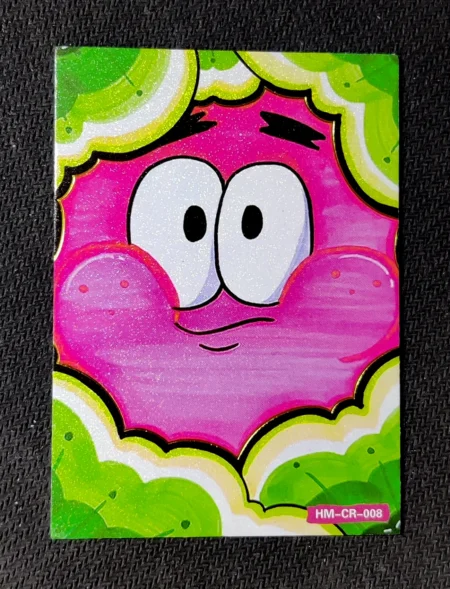 carte ultra rare CR n°08 provenant du TCG Bob L'Éponge Premium (série 1)