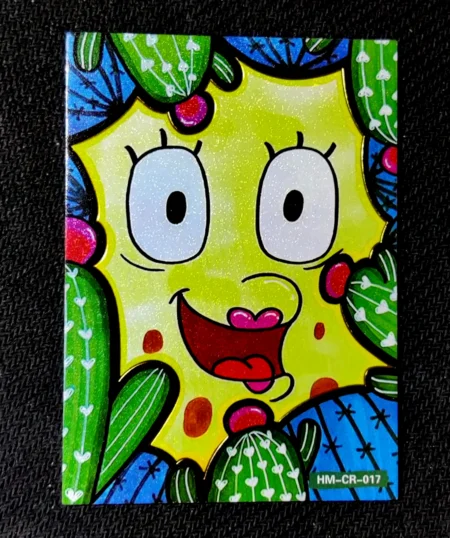 carte ultra rare CR n°17 provenant du TCG Bob L'Éponge Premium (série 1)