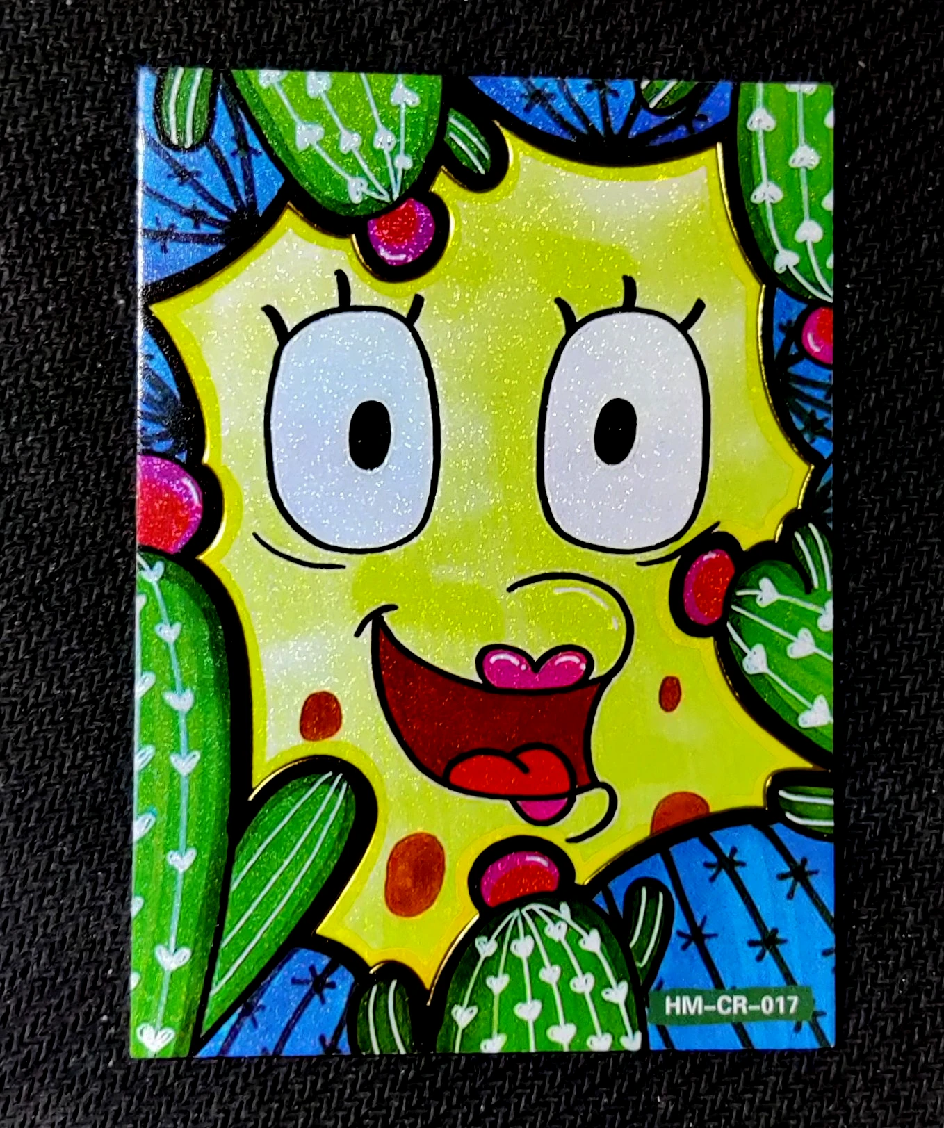 carte ultra rare CR n°17 provenant du TCG Bob L'Éponge Premium (série 1)