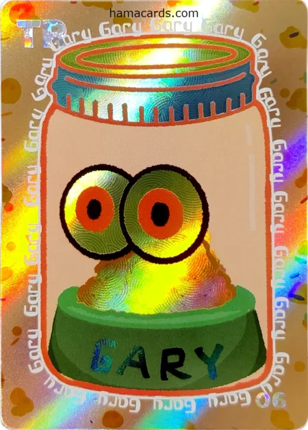 carte bob l'éponge TR Jar n°06 provenant de la display anniversaire série 2